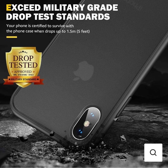 iPhone XS case - black - Picture 3 of 6